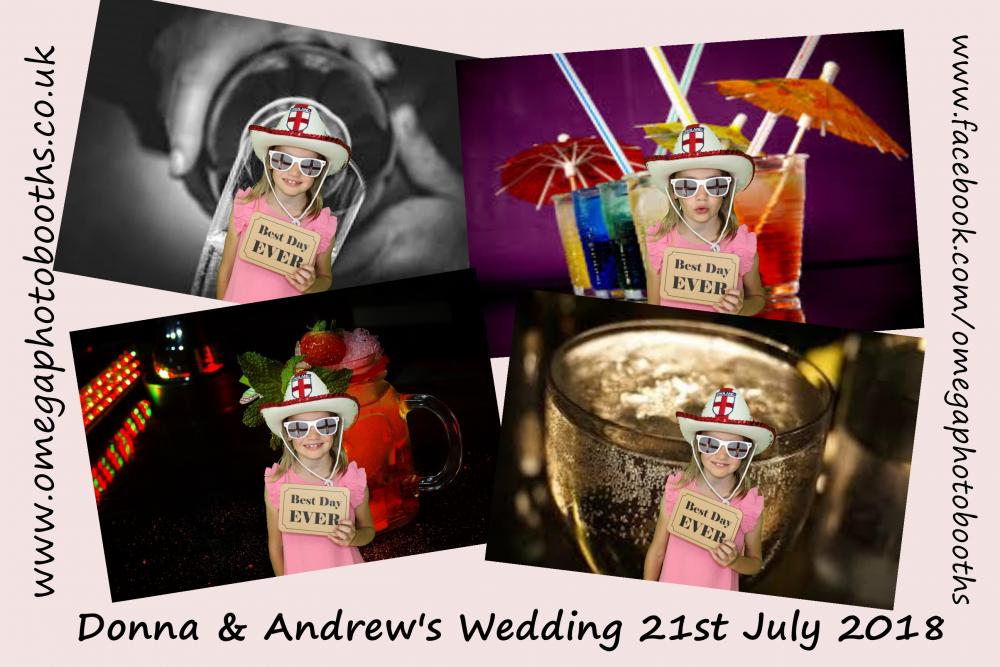 Donna & Andrew's Wedding | View more photos from the event at gallery.omegaphotobooths.co.uk/u/Omega-Photobooths/Donna-Andrews-Wedding